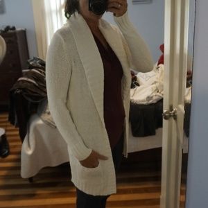 Long light knit cardigan